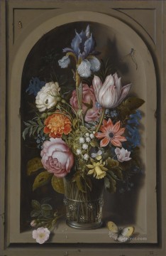 古典的な花 Painting - Bosschaert Ambrosius 花 蝶